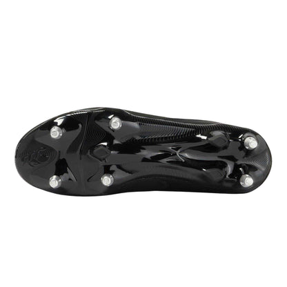 Black-White - Pack Shot - Canterbury Mens Phoenix Raze SG Durable Soft Ground Rugby Boots