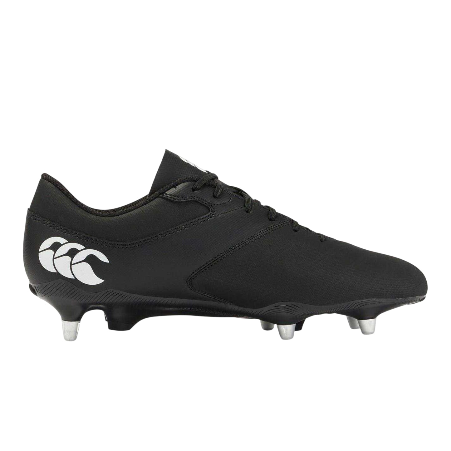 Black-White - Front - Canterbury Mens Phoenix Raze SG Durable Soft Ground Rugby Boots