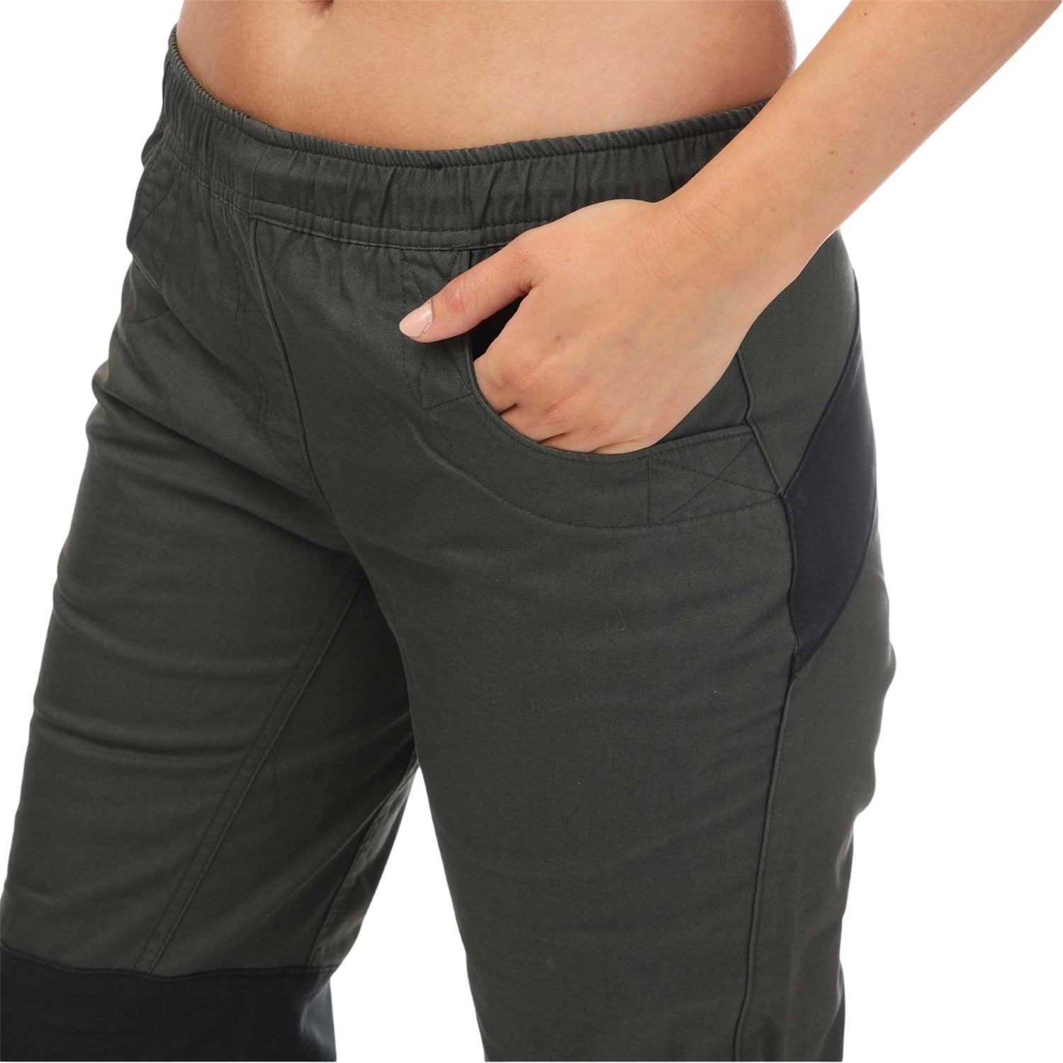 Green - Side - Five Ten Womens-Ladies Felsblock Plain Trousers