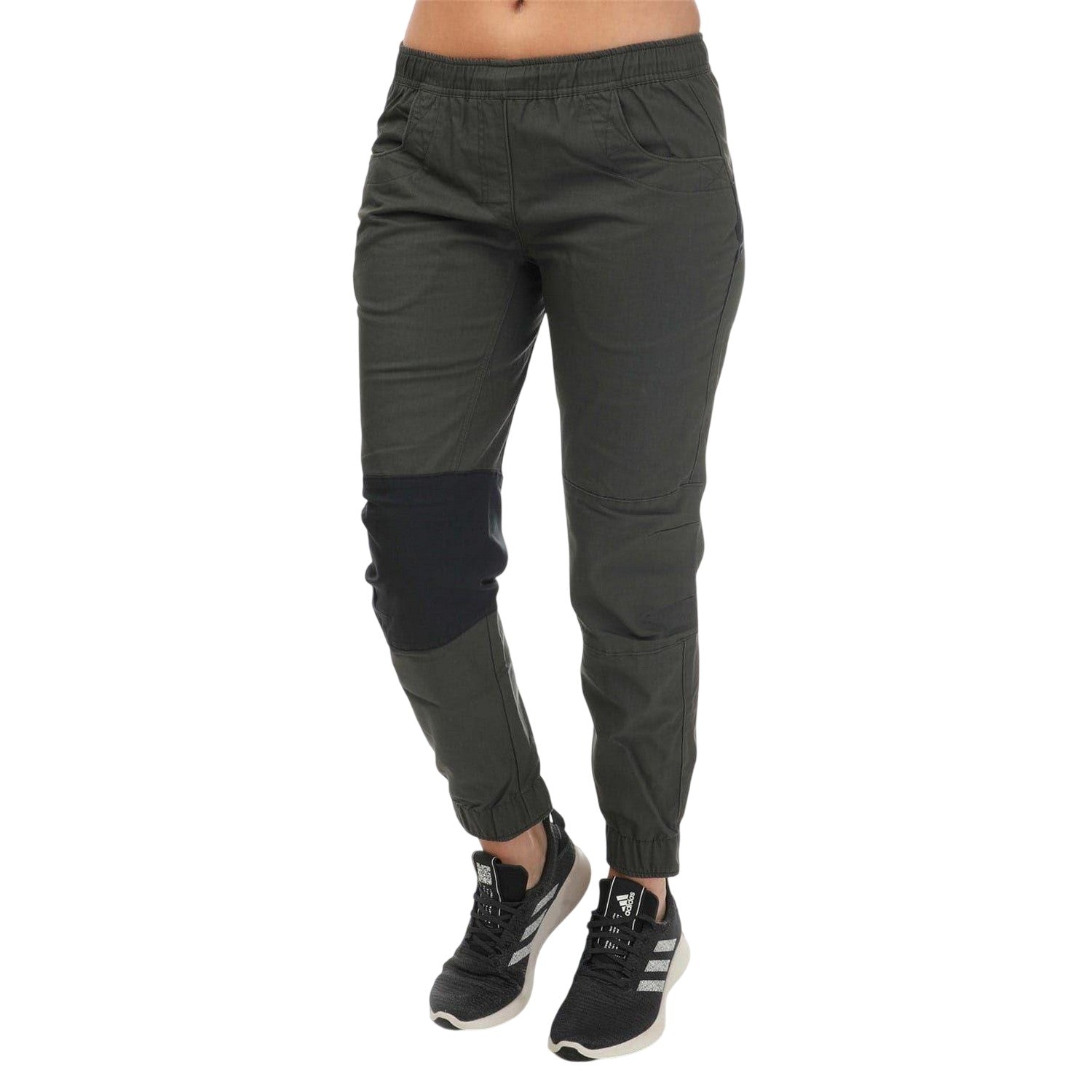 Green - Front - Five Ten Womens-Ladies Felsblock Plain Trousers