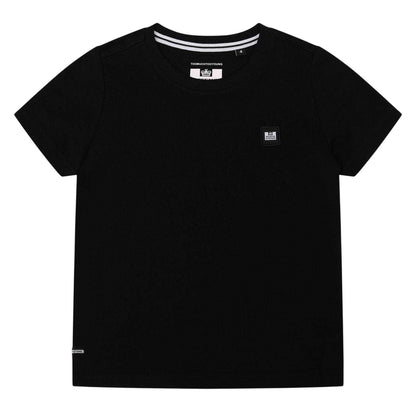 Black - Front - Weekend Offender Childrens-Kids Kingston Cotton T-Shirt