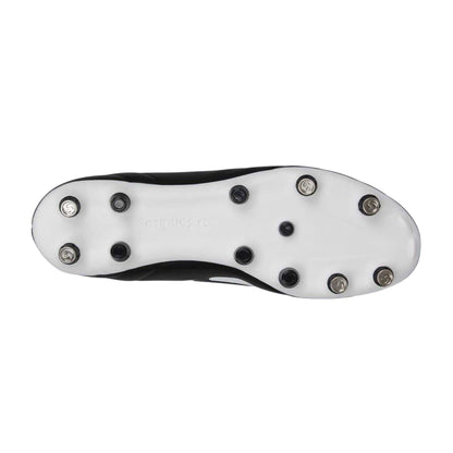 Black-White - Lifestyle - Sondico Childrens-Kids Strike Soft Ground Football Boots