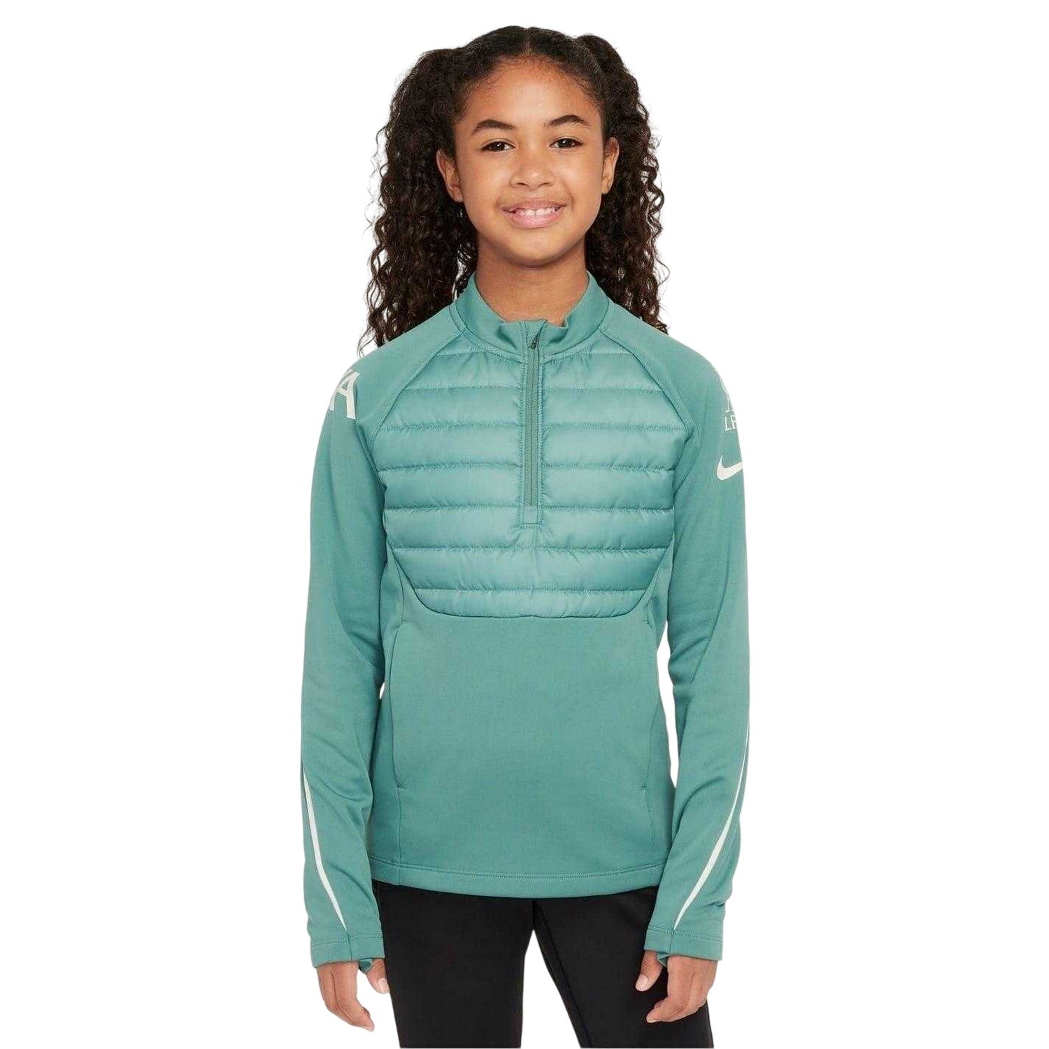 Bicoastal - Front - Nike Childrens-Kids Academy Winter Warrior Liverpool FC Drill Top