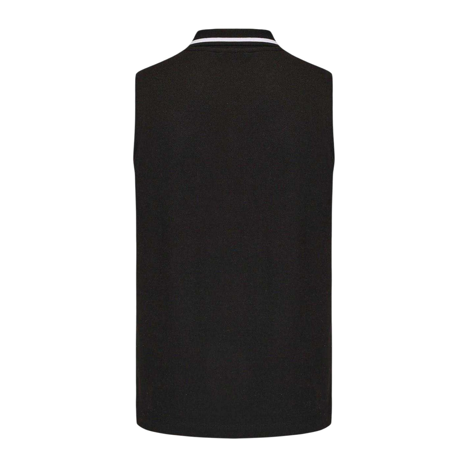 Black - Back - Slazenger Mens Regular Polo Shirt