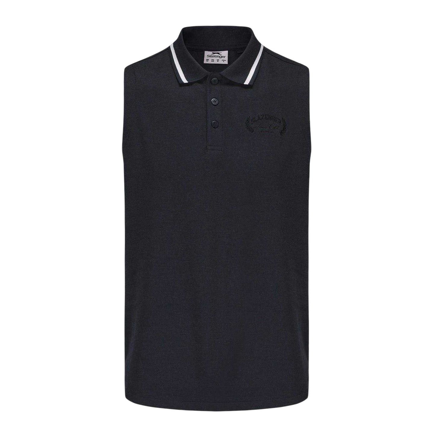 Navy - Front - Slazenger Mens Regular Polo Shirt
