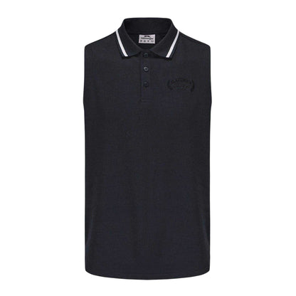 Navy - Front - Slazenger Mens Regular Polo Shirt