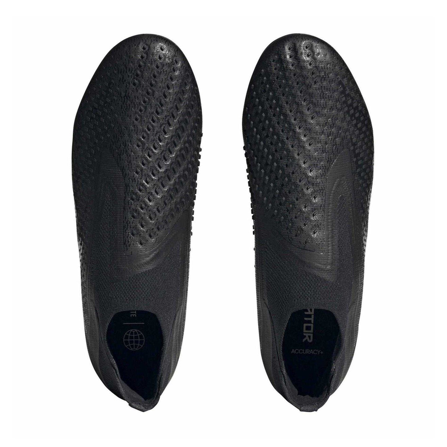 Core Black-White - Lifestyle - Adidas Mens Predator Accuracy+ Firm Ground Football Boots