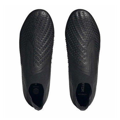 Core Black-White - Lifestyle - Adidas Mens Predator Accuracy+ Firm Ground Football Boots