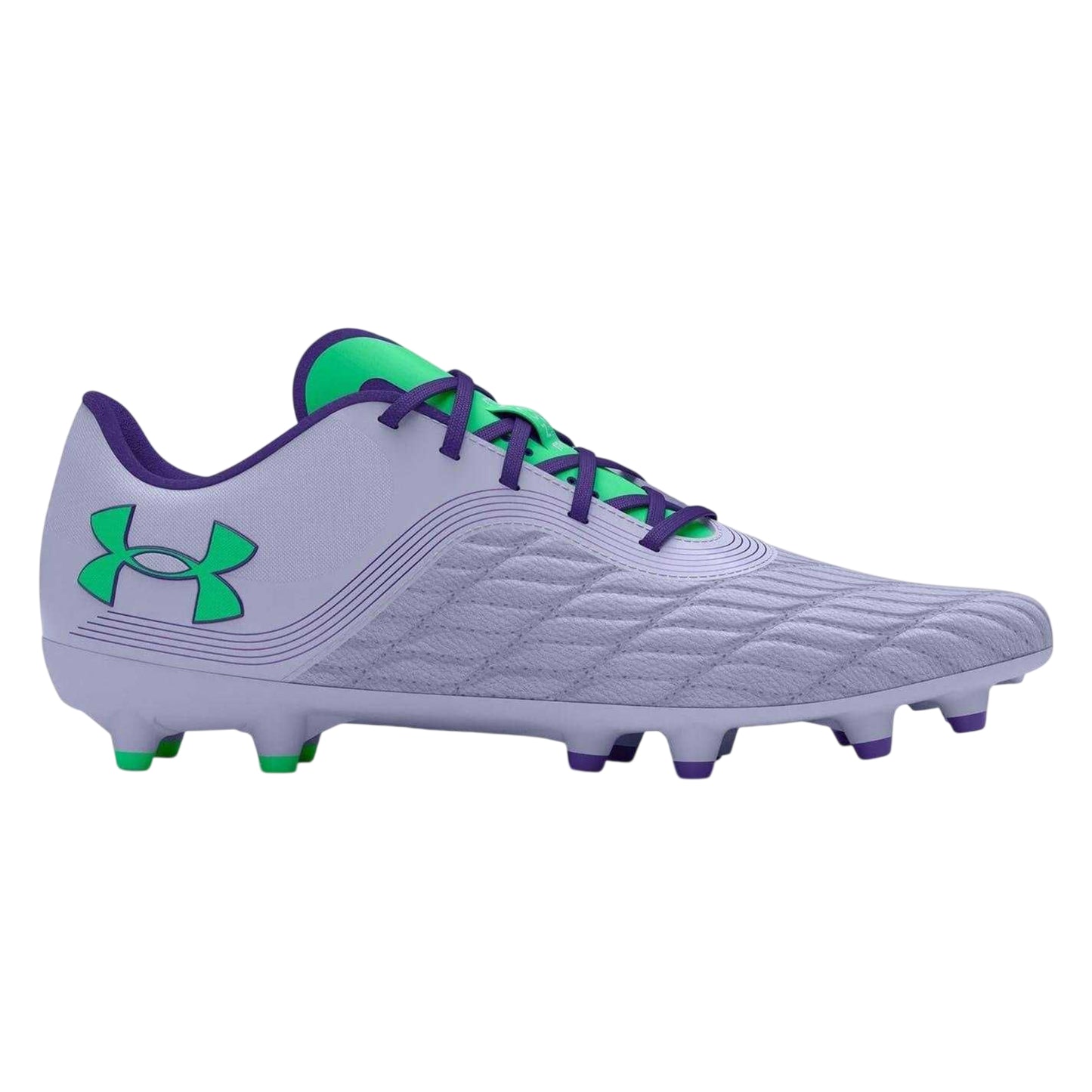Purple - Front - Under Armour Mens Clone Magnetico Pro Firm Ground Football Boots