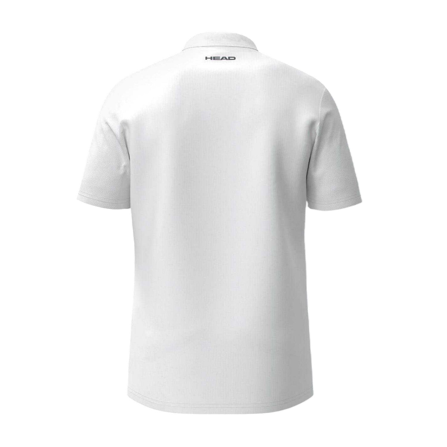 White - Back - Head Mens Club 25 Regular Polo Shirt