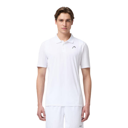White - Side - Head Mens Club 25 Regular Polo Shirt