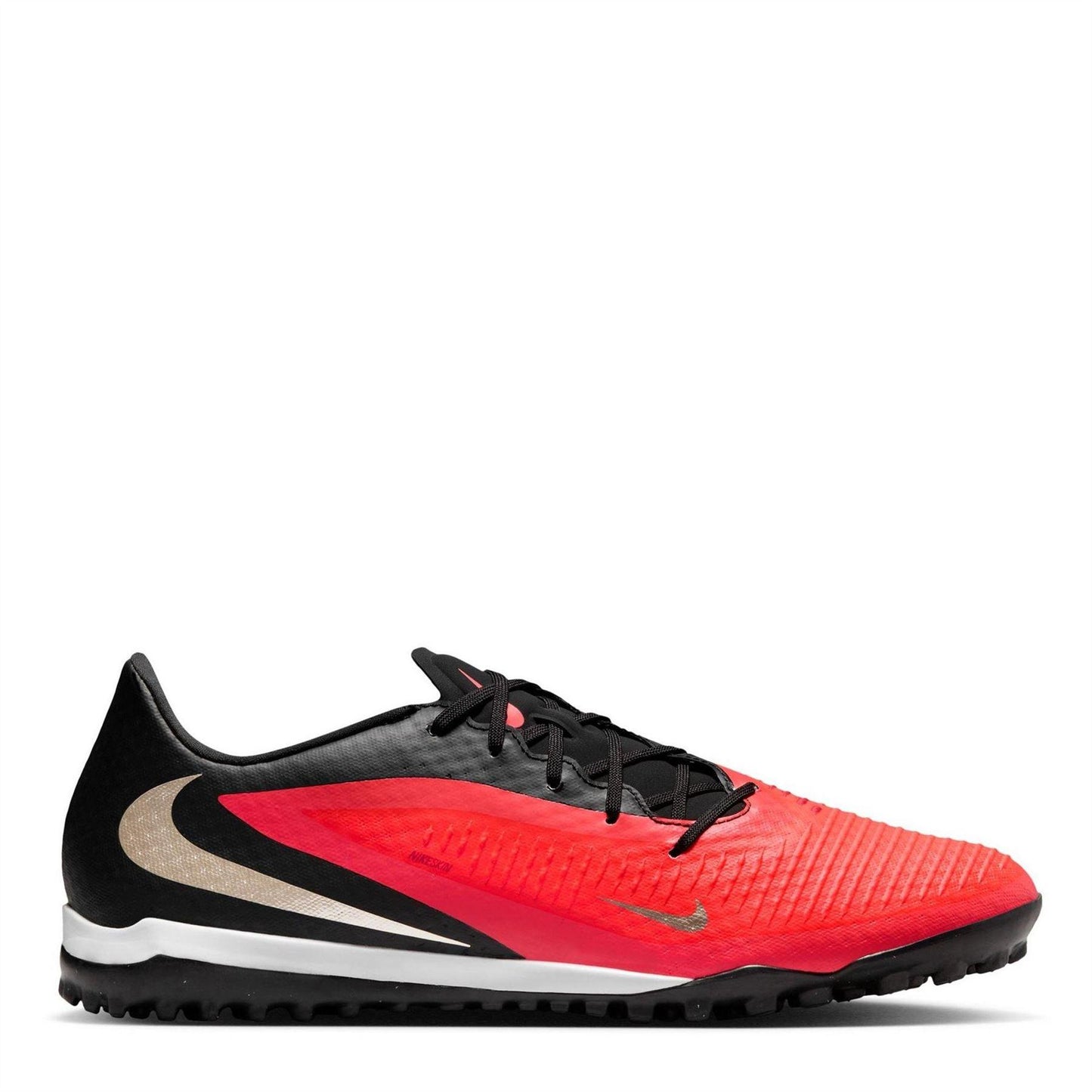Red-Black - Front - Nike Mens Phantom 6 Academy Artificial Ground Football Boots