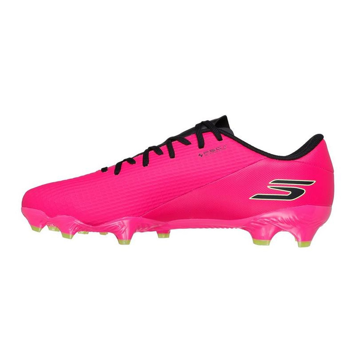 Pink-Black - Back - Skechers Mens SKX_2 Academy Firm Ground Football Boots