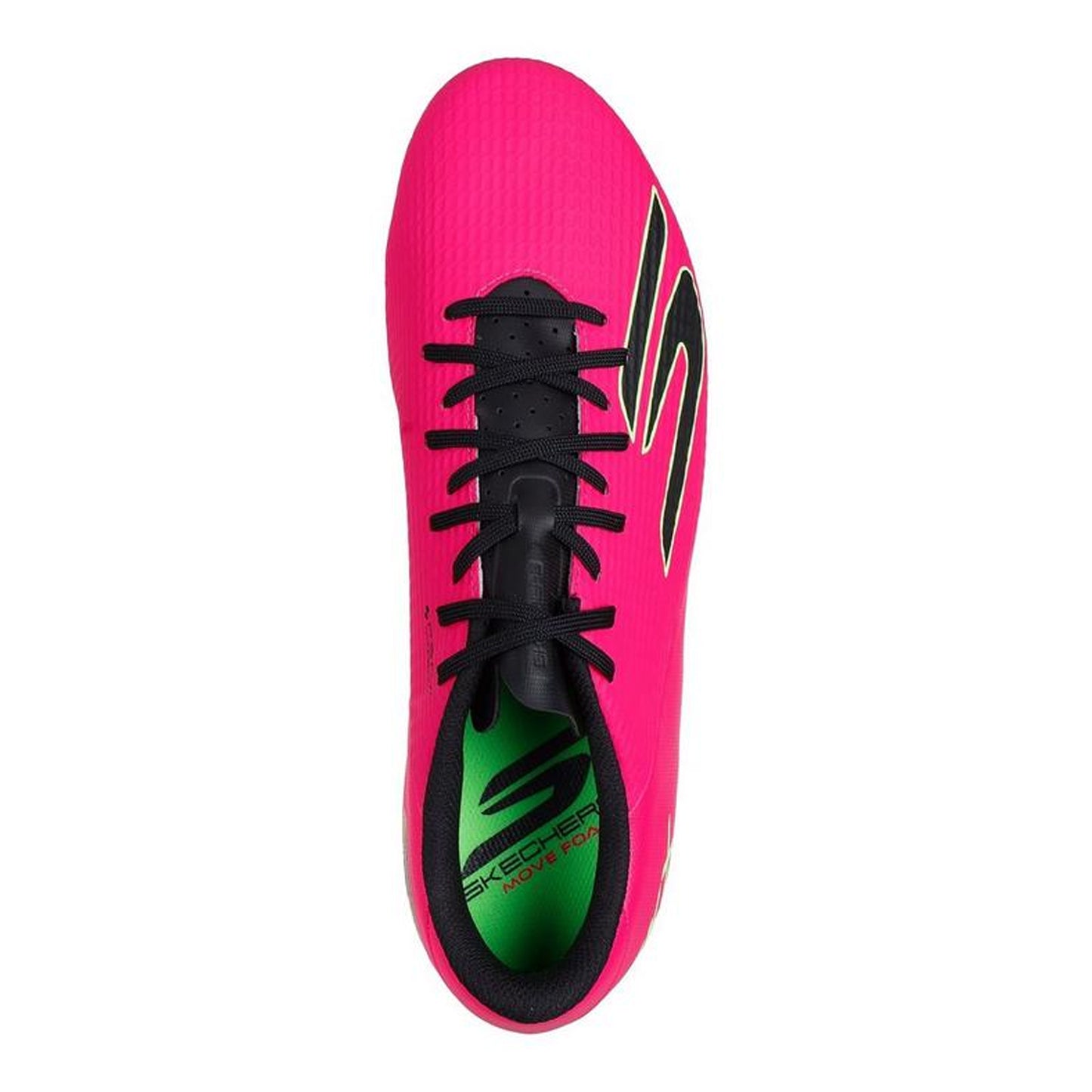 Pink-Black - Side - Skechers Mens SKX_2 Academy Firm Ground Football Boots