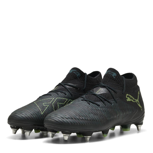 Puma Black - Front - Puma Mens 8 Ultimate Mxsg Soft Ground Football Boots