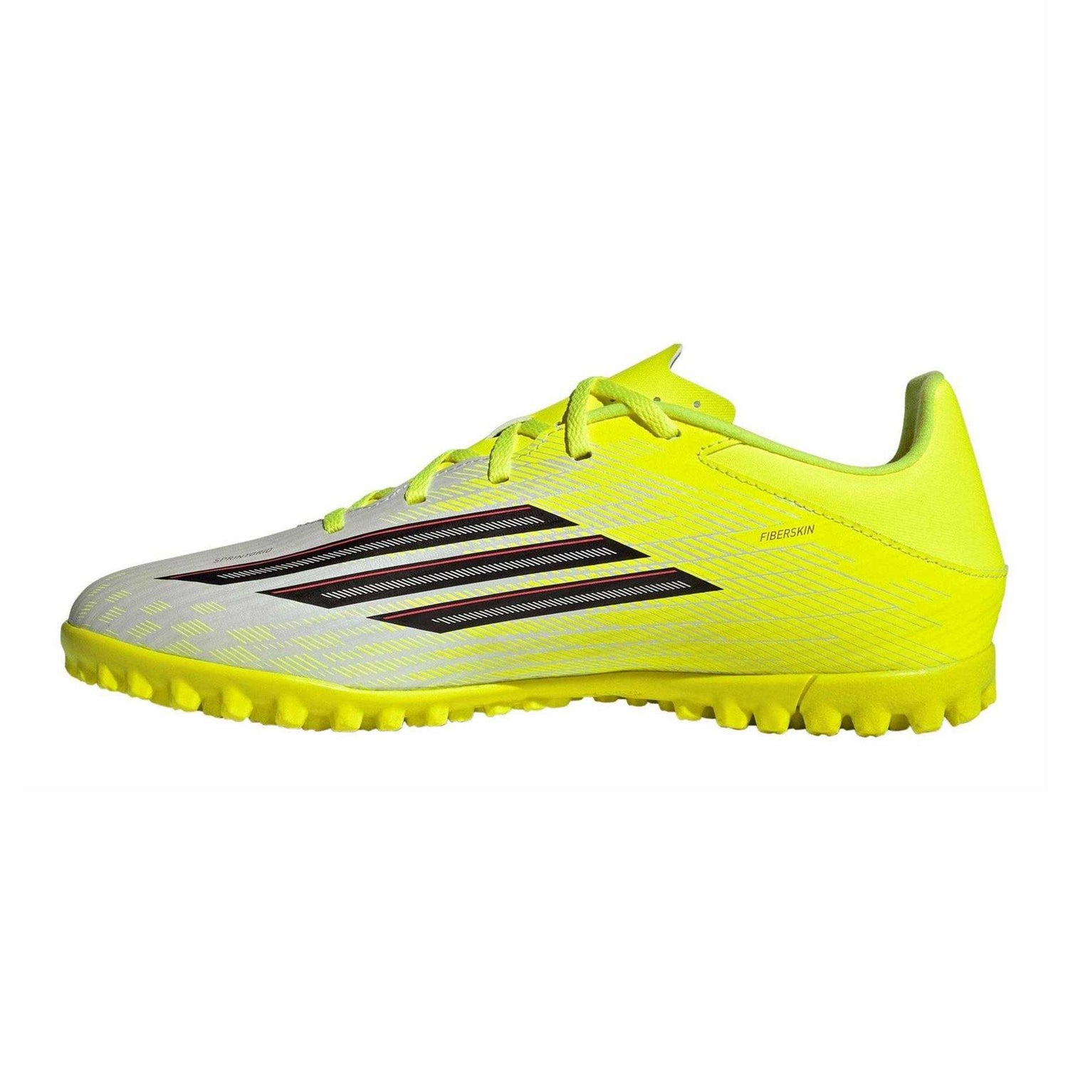 Solar Yellow - Side - Adidas Mens F50 League 3 Stripes Football Boots