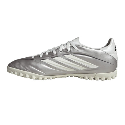 Silver - Side - Adidas Mens F50 League 3 Stripes Football Boots
