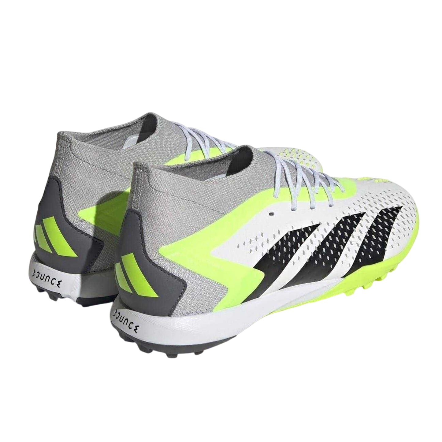 White-Red - Back - Adidas Mens F50 League 3 Stripes Football Boots
