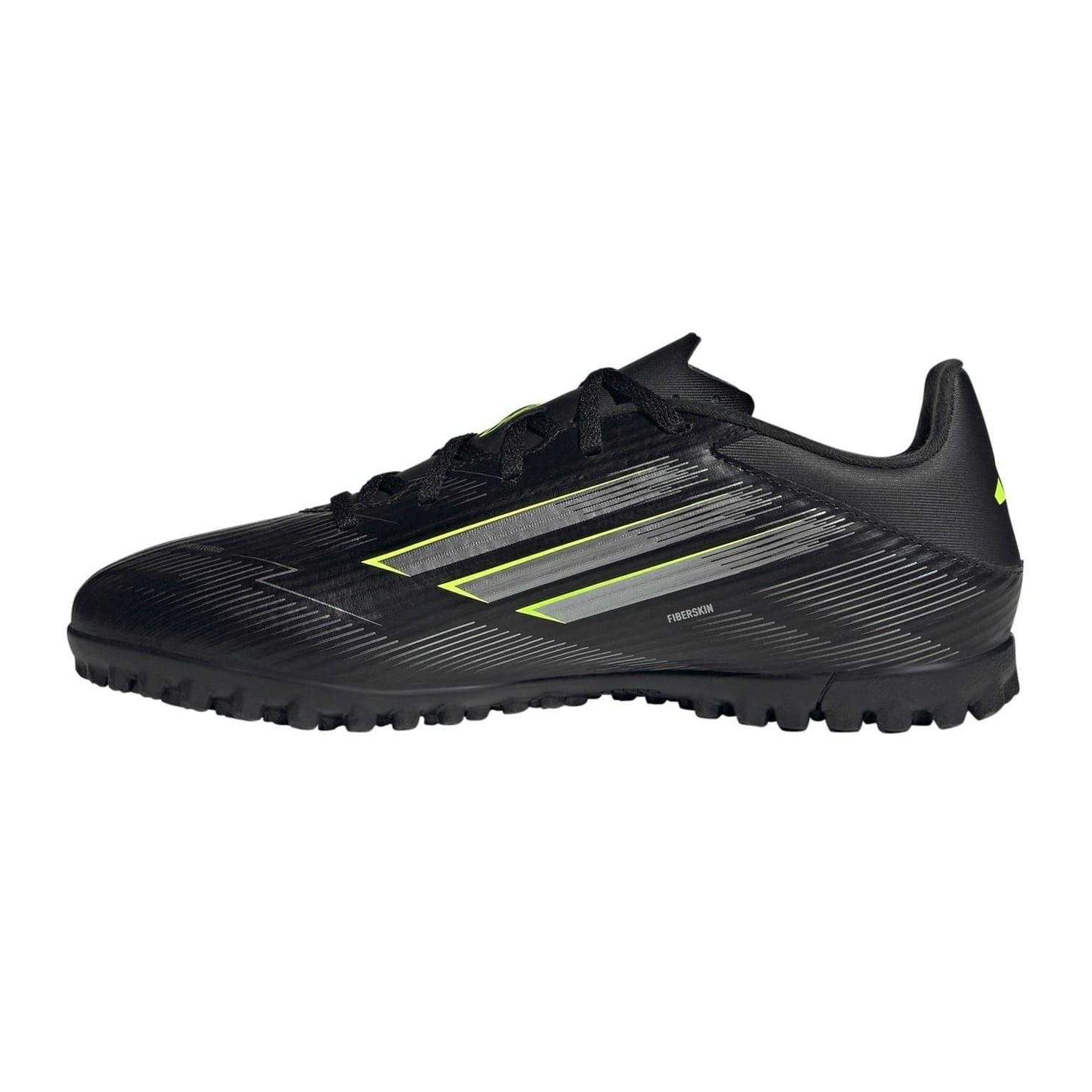 Black-Lemon - Side - Adidas Mens F50 League 3 Stripes Football Boots