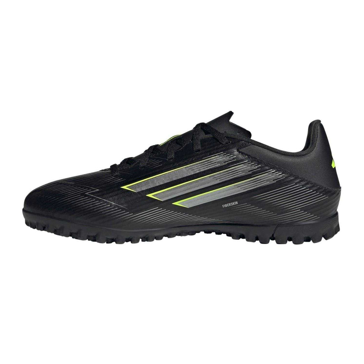 Black-Lemon - Side - Adidas Mens F50 League 3 Stripes Football Boots
