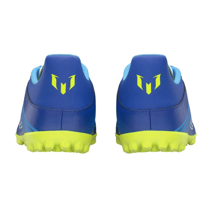 Blue-Yellow - Back - Adidas Mens F50 League 3 Stripes Football Boots