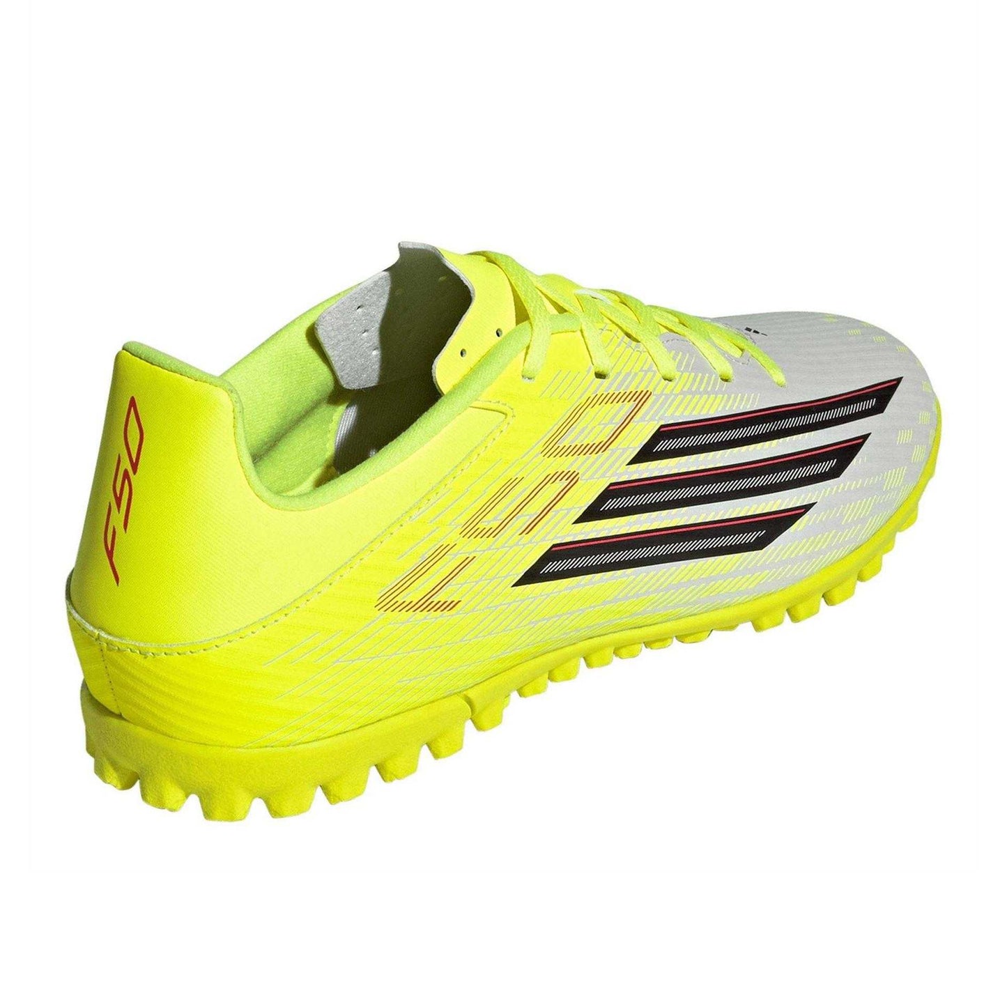 Solar Yellow - Back - Adidas Mens F50 League 3 Stripes Football Boots