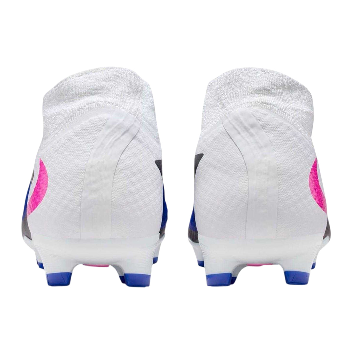 Blue-White-Pink - Back - Nike Mens Phantom 6 Academy Firm Ground Football Boots