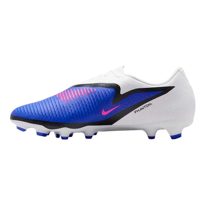 Blue-White-Pink - Side - Nike Mens Academy Firm Ground Football Boots