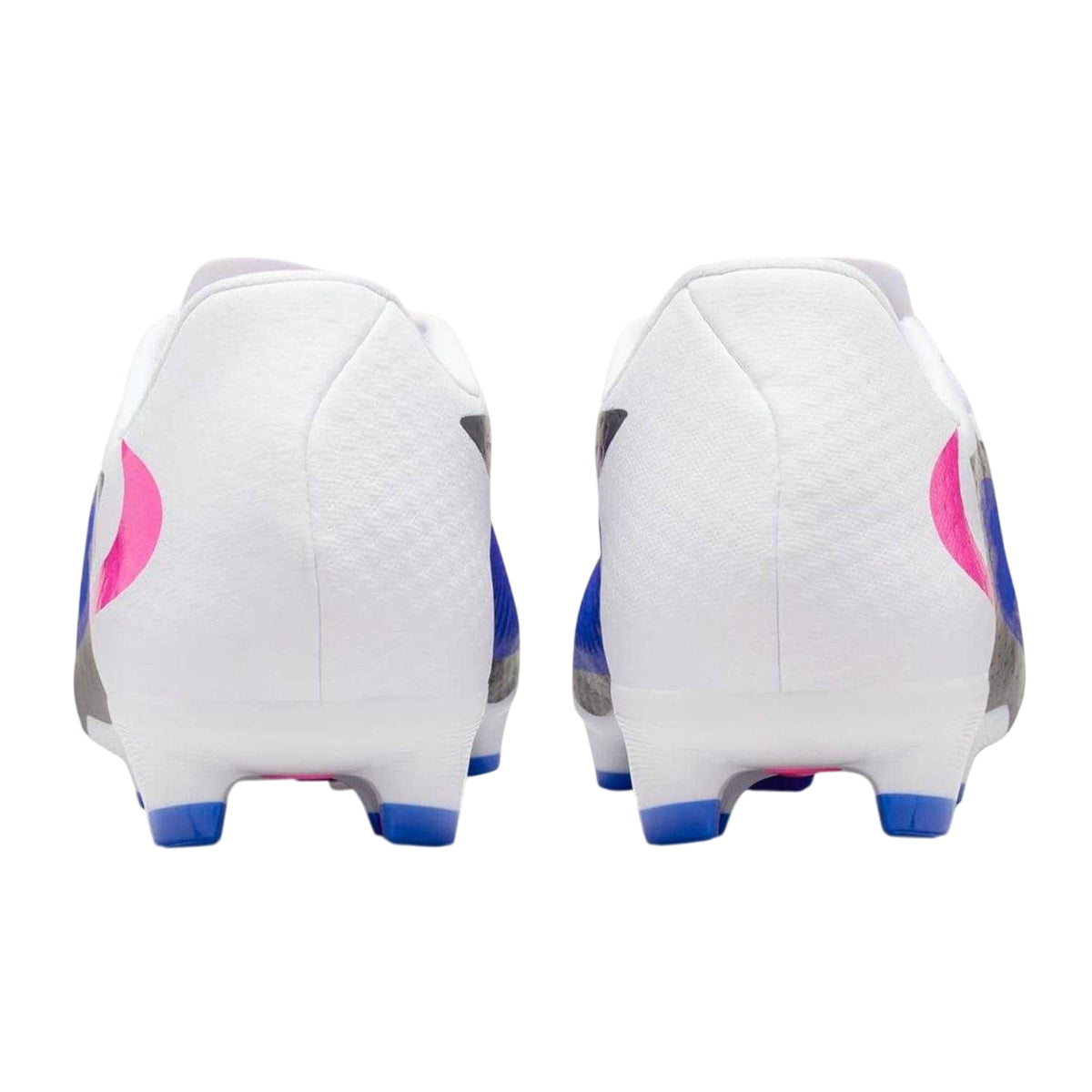 Blue-White-Pink - Back - Nike Mens Academy Firm Ground Football Boots