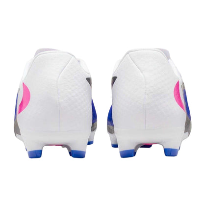 Blue-White-Pink - Back - Nike Mens Academy Firm Ground Football Boots
