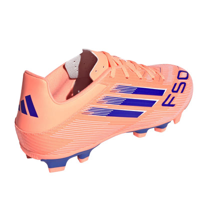 Orange-Blue - Back - Adidas Mens F50 League Firm Ground Football Boots