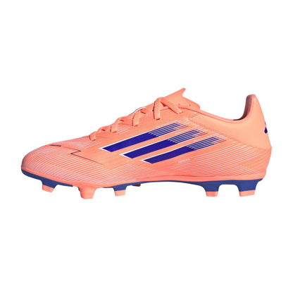 Orange-Blue - Side - Adidas Mens F50 League Firm Ground Football Boots
