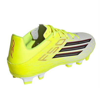 Solar Yellow - Back - Adidas Mens F50 League Firm Ground Football Boots