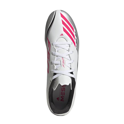 White-Red - Lifestyle - Adidas Mens F50 League Firm Ground Football Boots