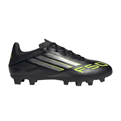 Black-Lemon - Front - Adidas Mens F50 League Firm Ground Football Boots