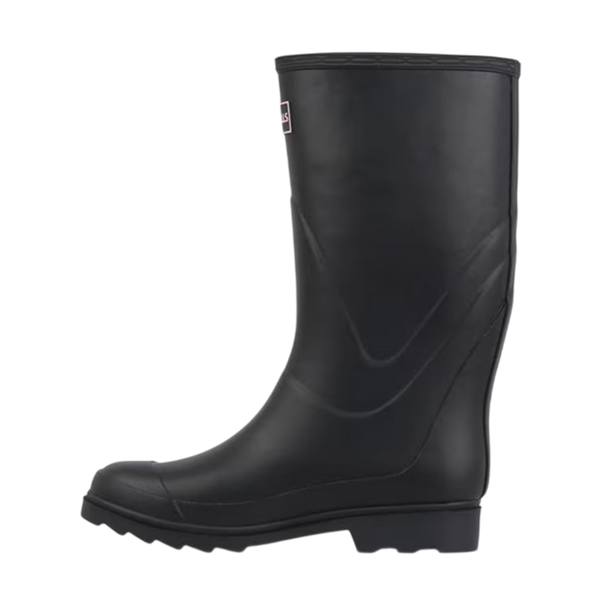 Black - Back - Jack Wills Womens-Ladies Tall Wellington Boots