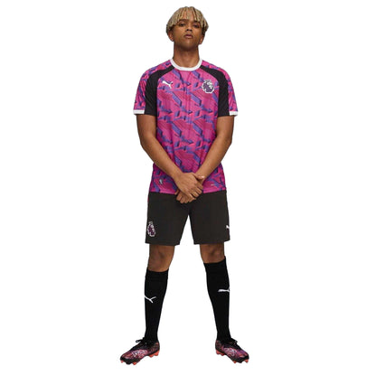 Purple-Black - Pack Shot - Puma Mens English Premier League Football Shirt