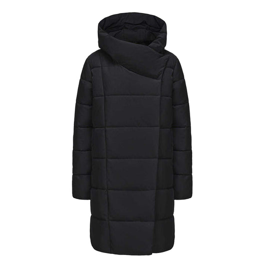 Black - Front - Gelert Womens-Ladies Ottawa Full Zip Long Parka