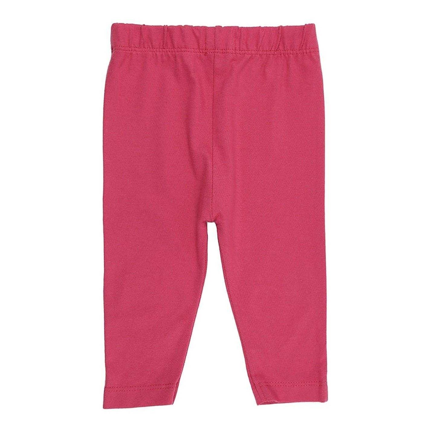 Multiple Choice - Side - Lilly & Sid Baby Girls Cat Organic Cotton Top & Bottom Set