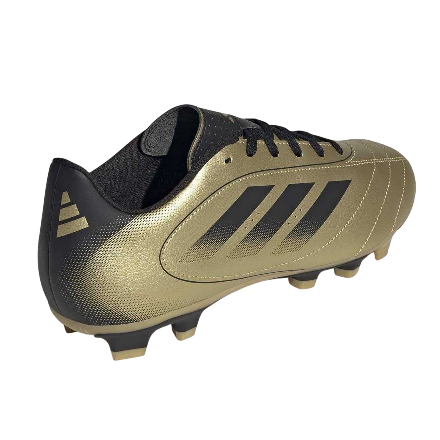 Gold-Black - Back - Adidas Mens Goletto VIII Regular Firm Ground Football Boots