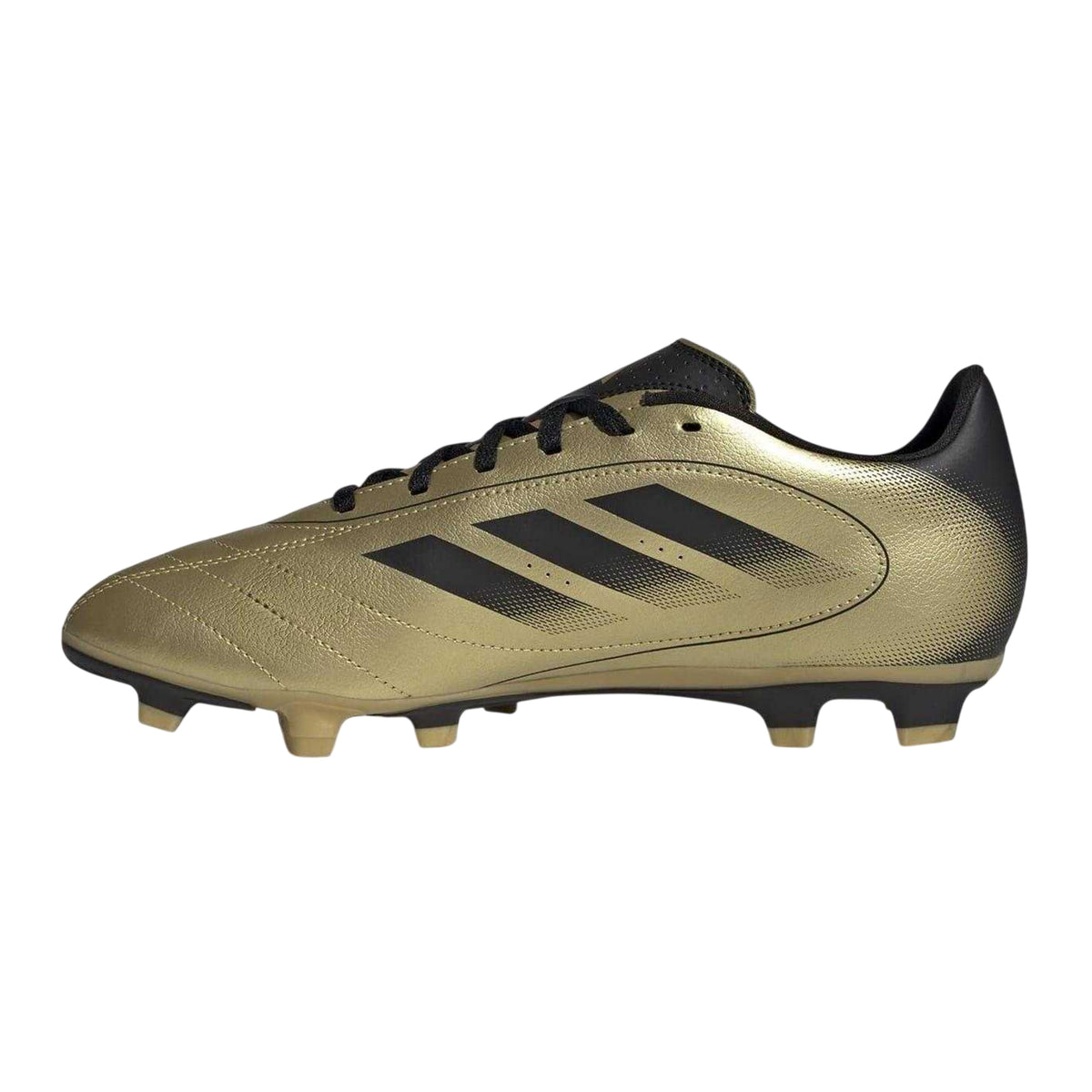 Gold-Black - Side - Adidas Mens Goletto VIII Regular Firm Ground Football Boots