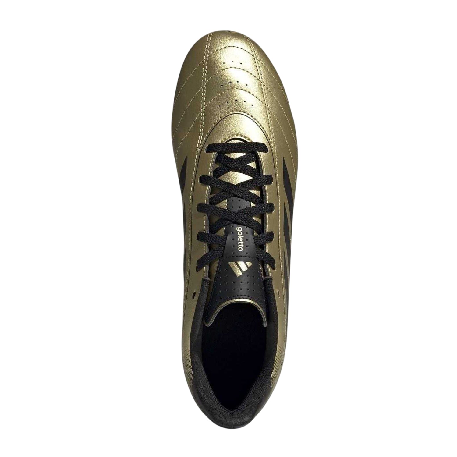 Gold-Black - Lifestyle - Adidas Mens Goletto VIII Regular Firm Ground Football Boots