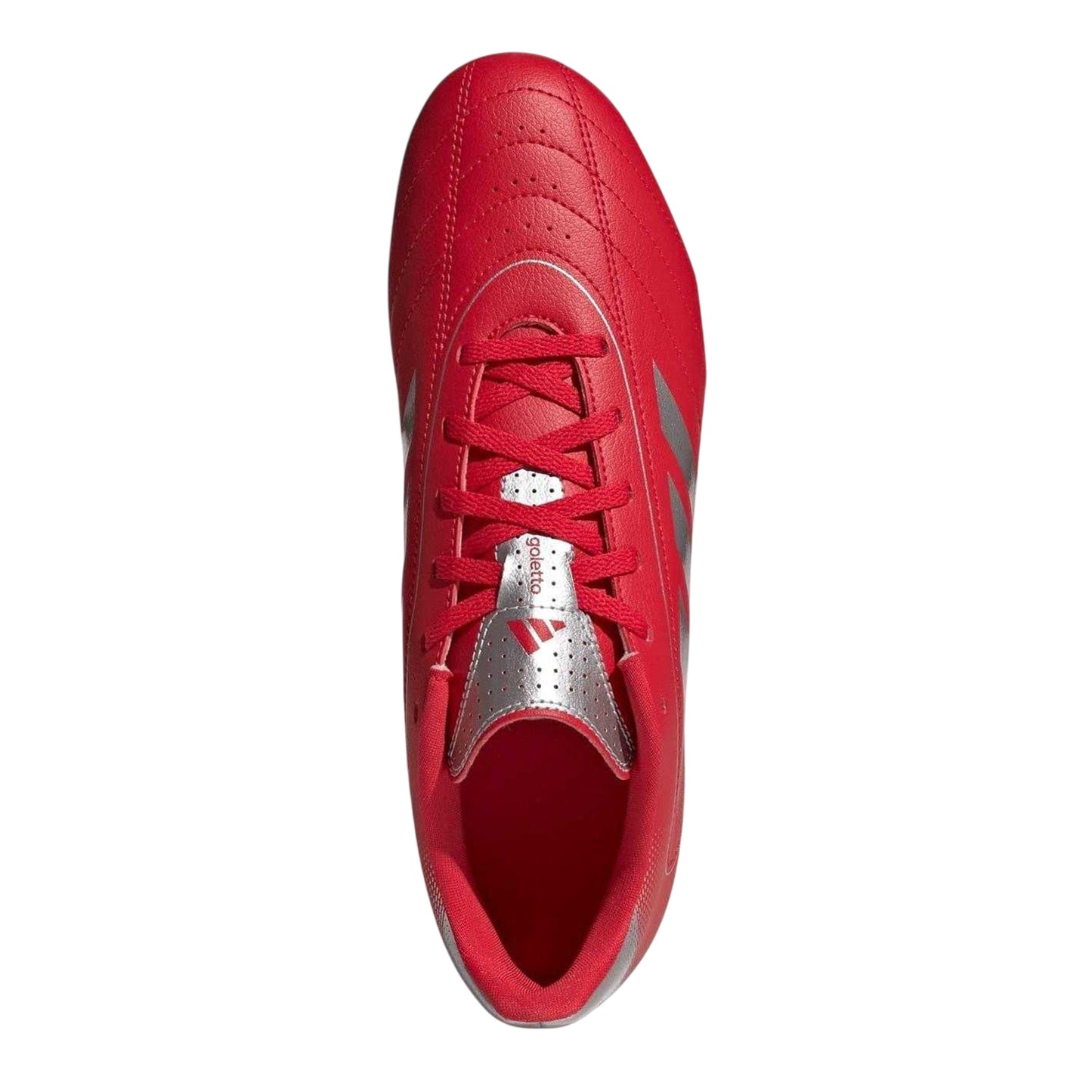 Red-Silver - Lifestyle - Adidas Mens Goletto VIII Regular Firm Ground Football Boots