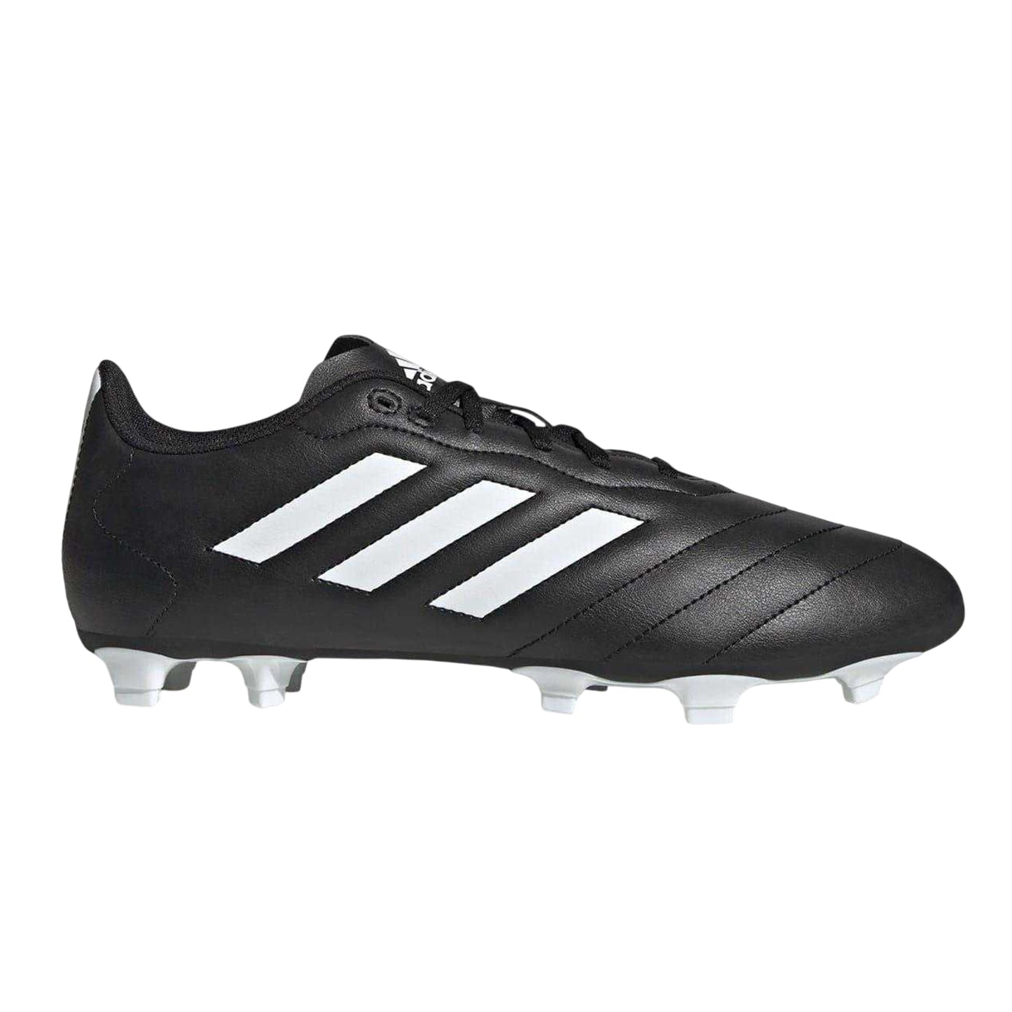 Black-White - Front - Adidas Mens Goletto VIII Regular Firm Ground Football Boots