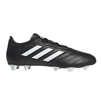 Black-White - Front - Adidas Mens Goletto VIII Regular Firm Ground Football Boots