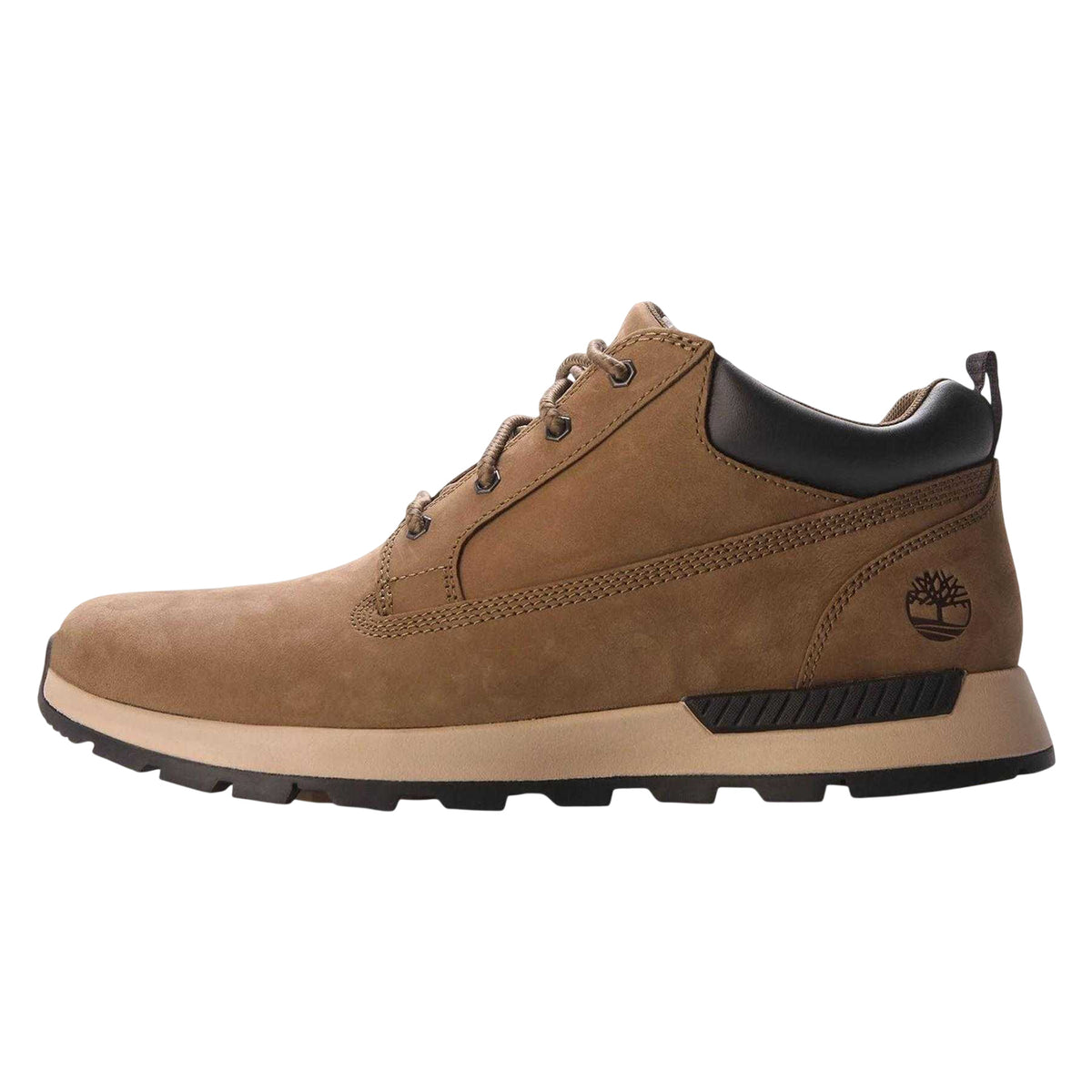 Olive - Back - Timberland Mens Killington Nubuck Low Hiking Boots