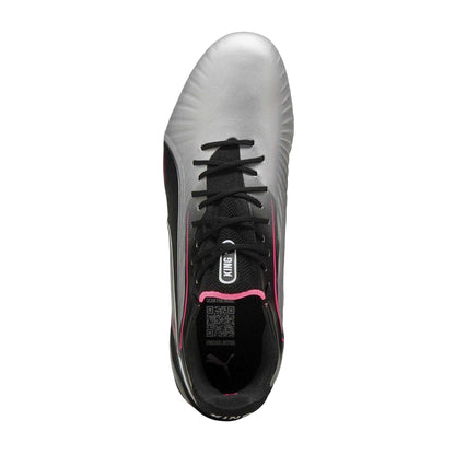 Silver-Black - Lifestyle - Puma Mens King Ultimate Firm Ground Football Boots