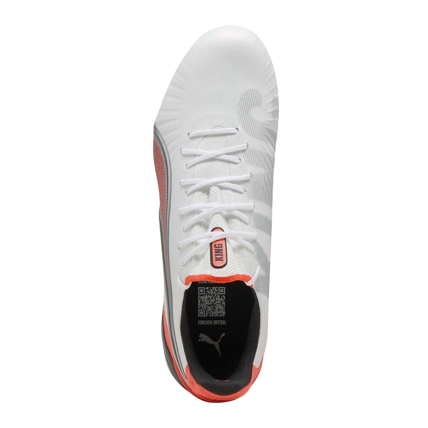 White-Red - Lifestyle - Puma Mens King Ultimate Firm Ground Football Boots