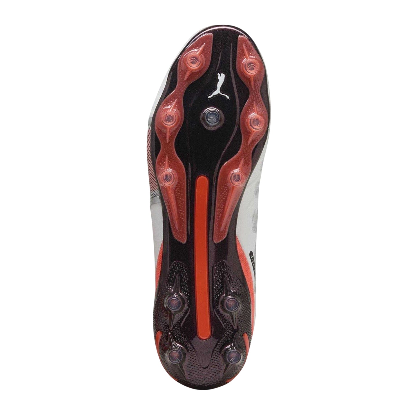 White-Red - Pack Shot - Puma Mens King Ultimate Firm Ground Football Boots