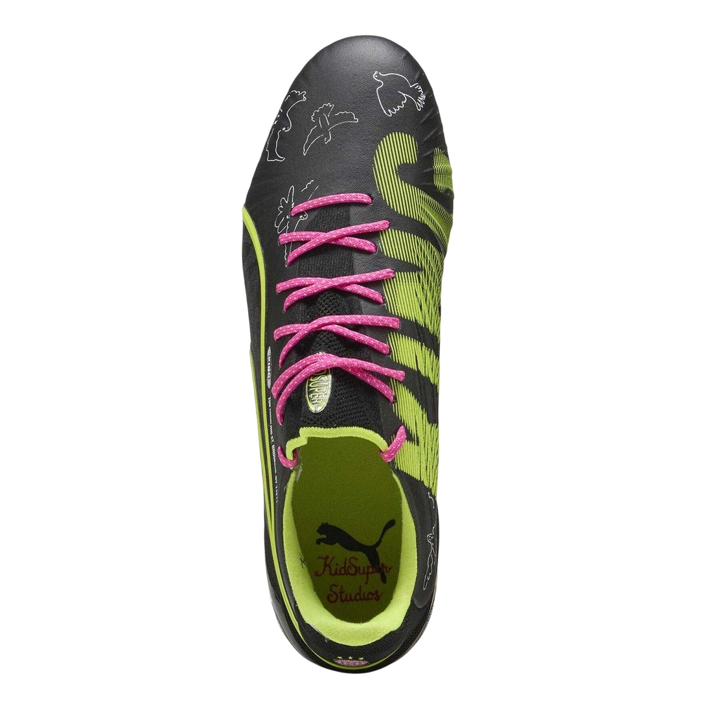 Black-Lime-Pink - Lifestyle - Puma Mens King Ultimate Firm Ground Football Boots
